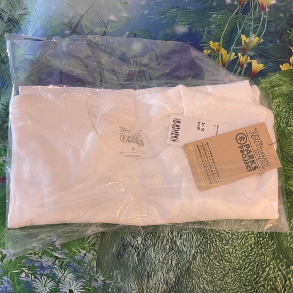 Parks Project X Yogi Bear Graphic Tee, Color: Ivory, Small, NWT - Picture 6 of 6